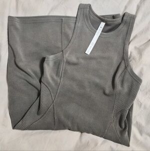 Lululemon Ribbed Softstreme Tank Dress
